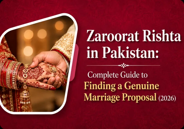 Zaroorat Rishta in Pakistan: Complete Guide to Finding a Genuine Marriage Proposal (2026)